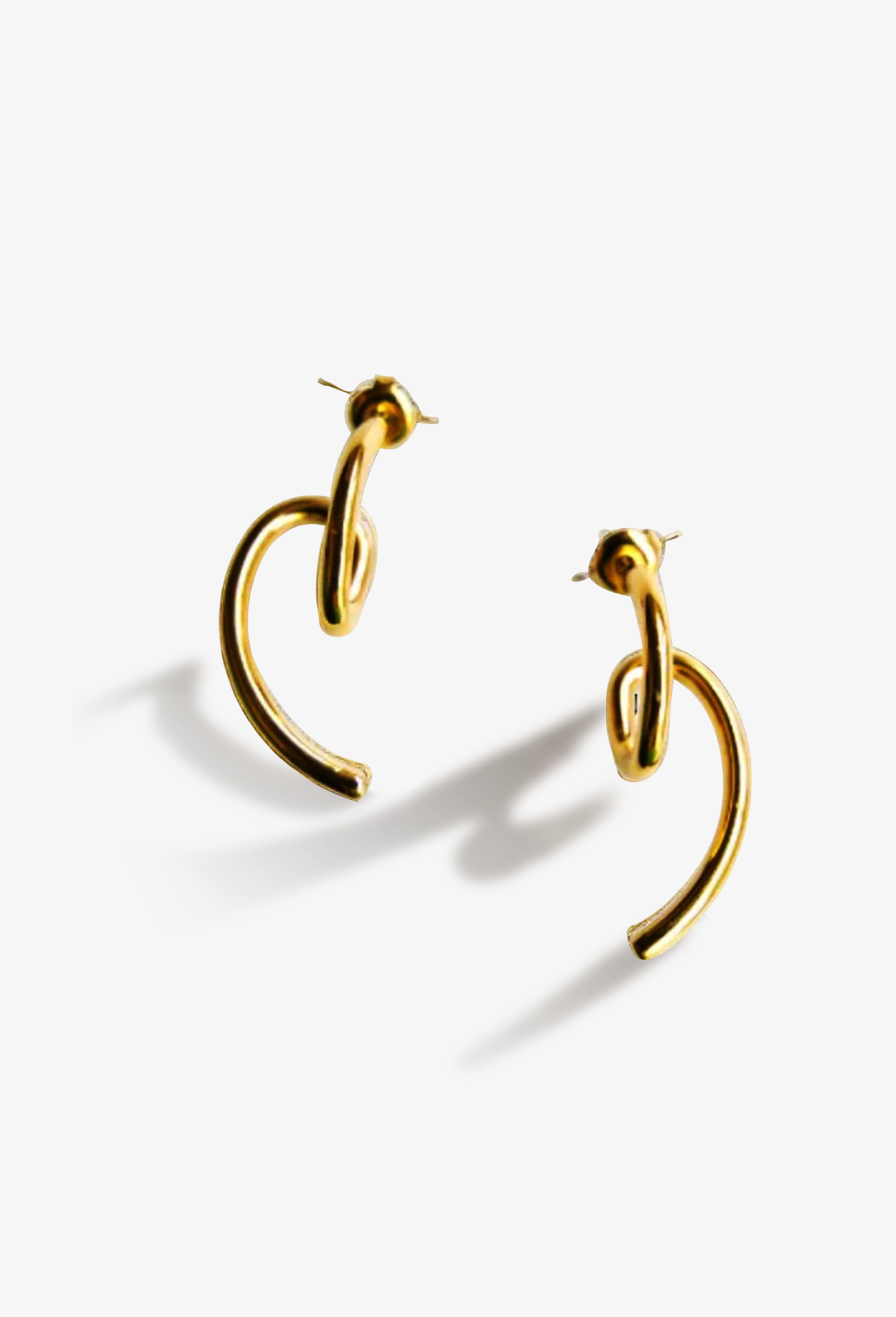 Abstract Squiggle Earrings