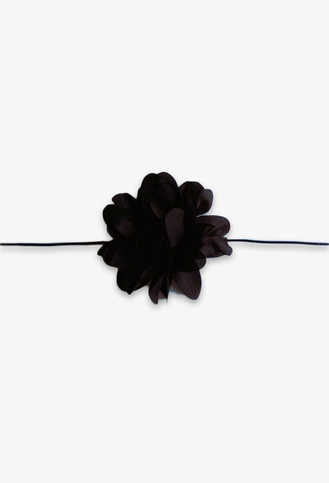 Blooming Rose Satin Choker