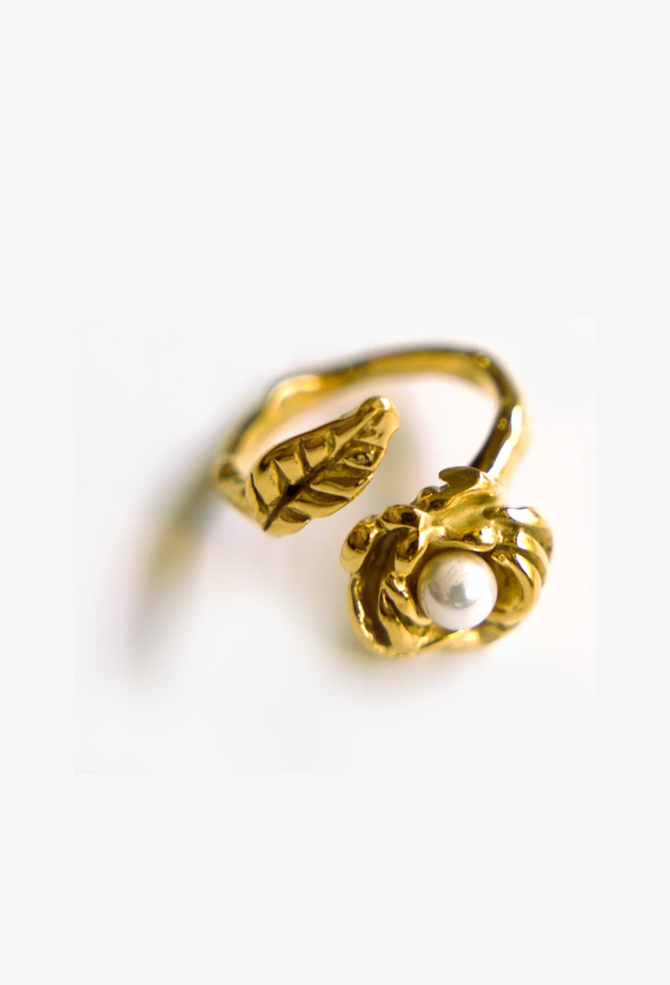 Blossom Pearl Rose Ring