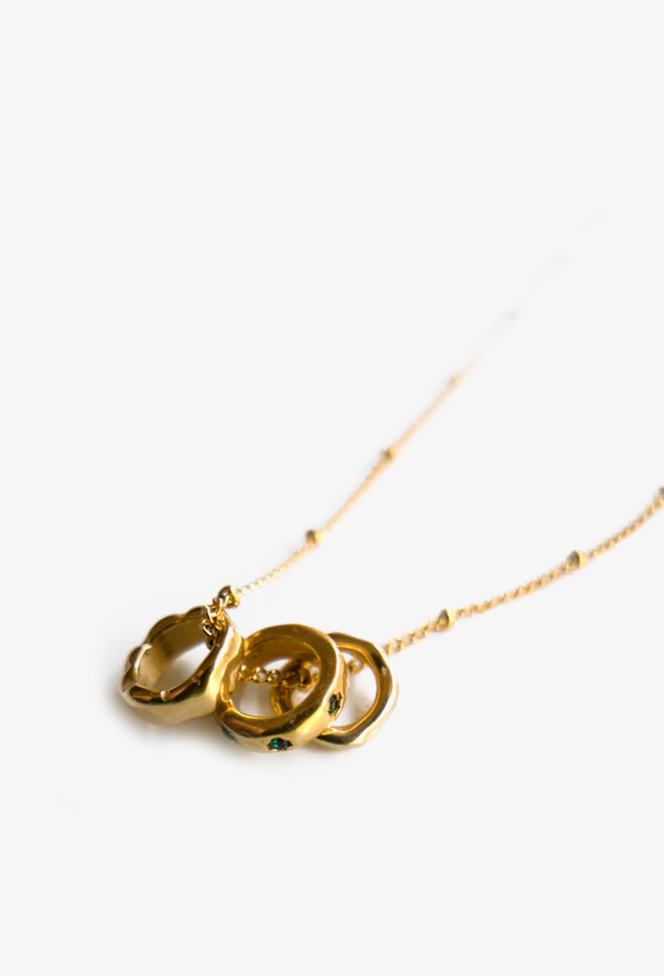 Charming Mini Rings Necklace