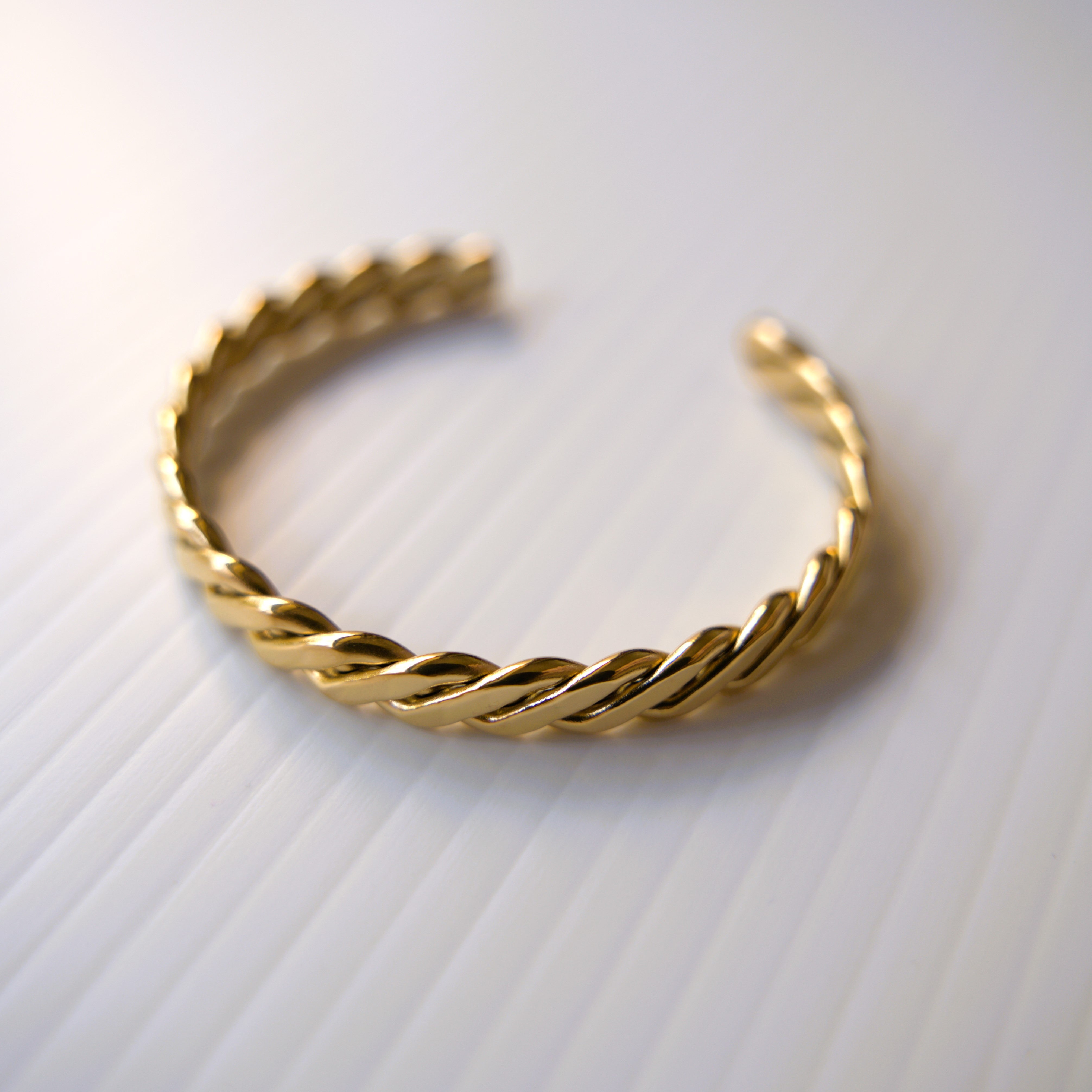 Radiant Twist Bangle