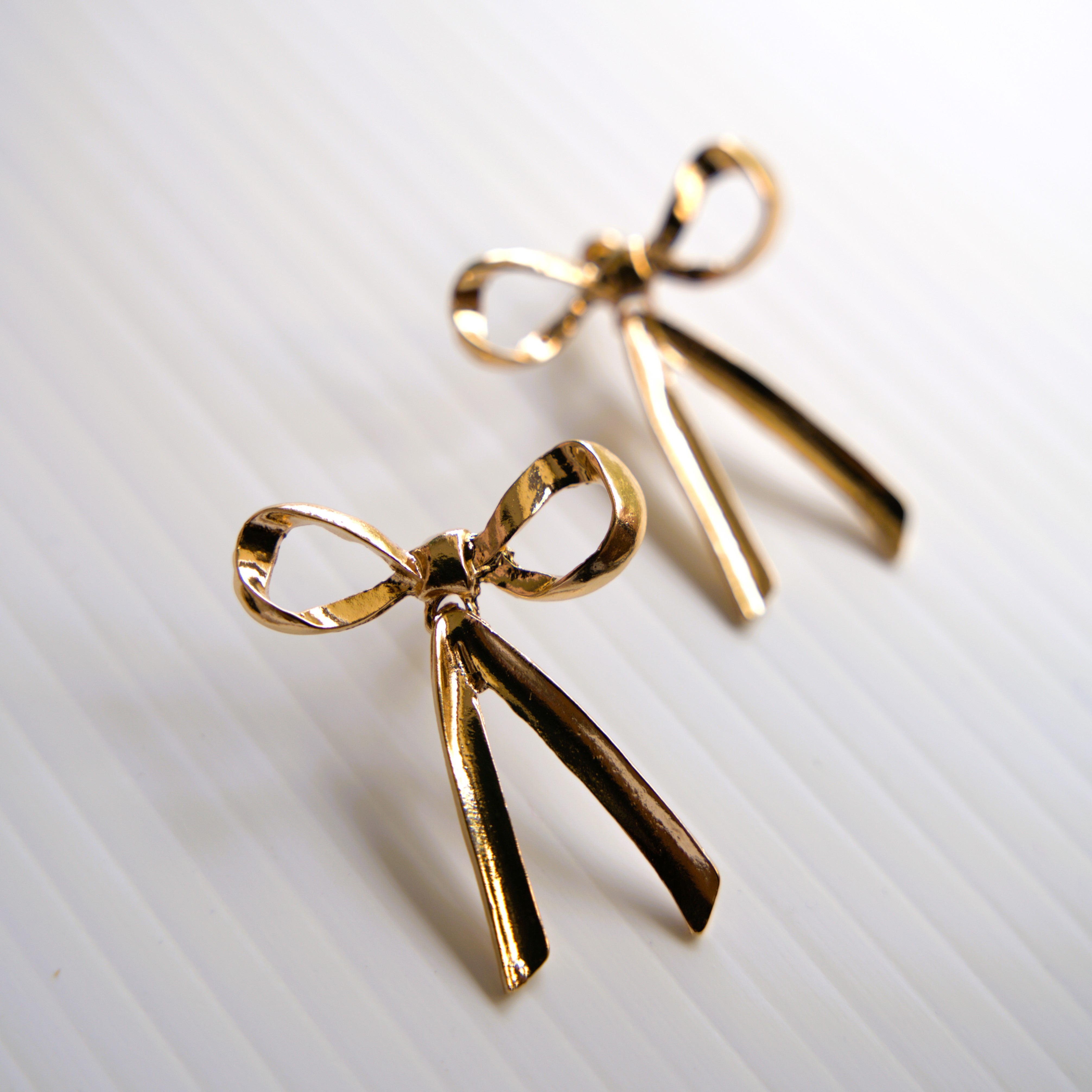Grace Bow Stud Earrings