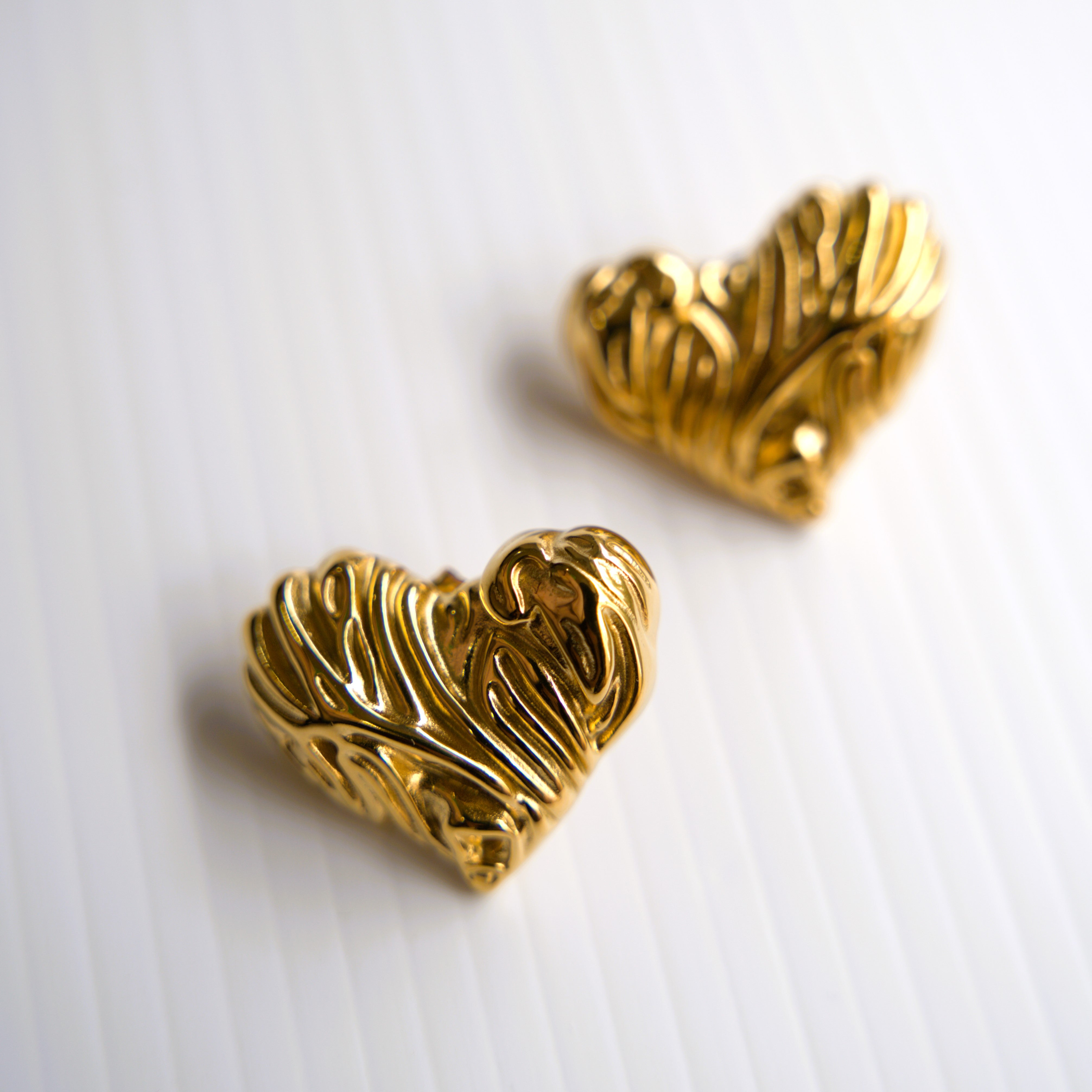 Eternal Heart Studs