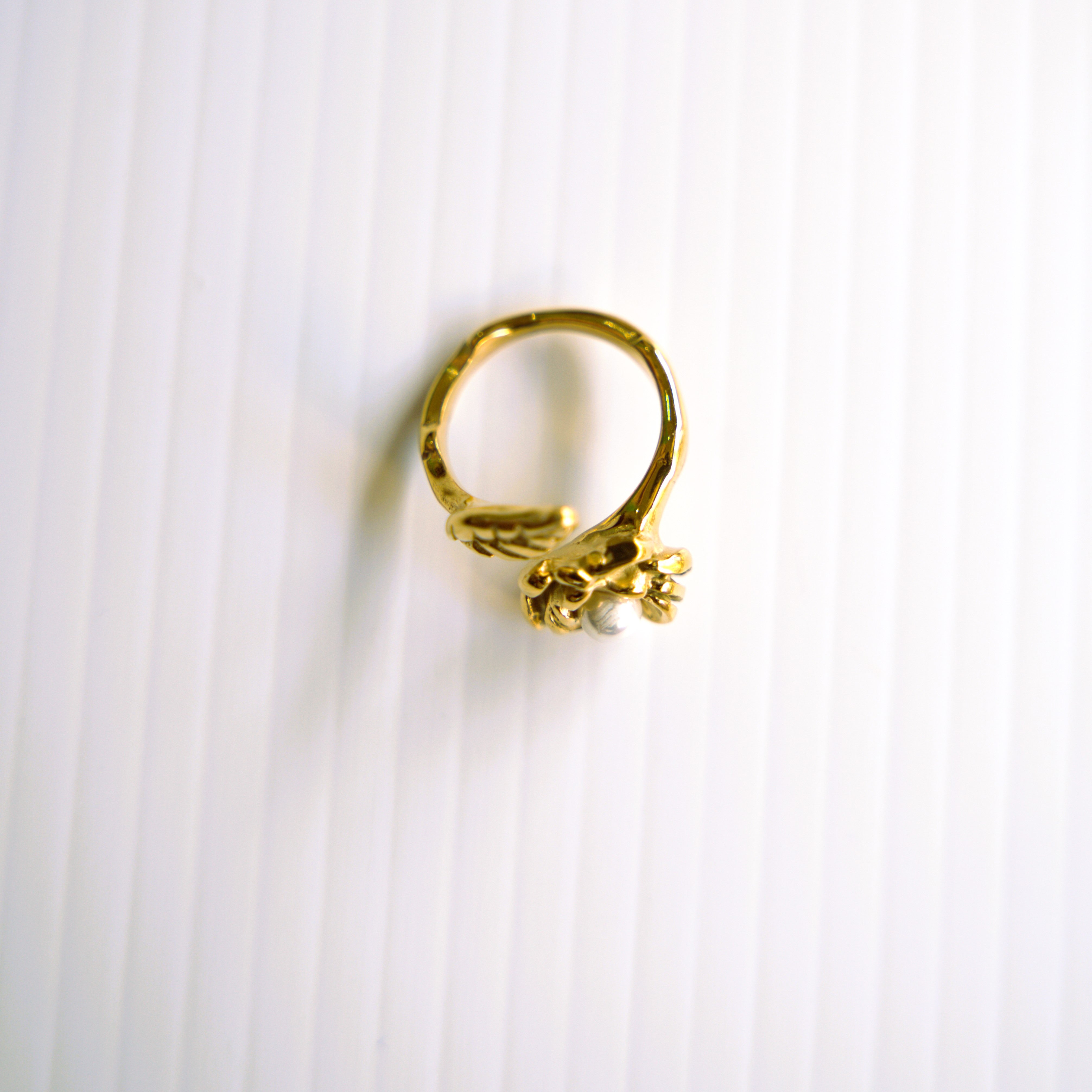 Blossom Pearl Rose Ring