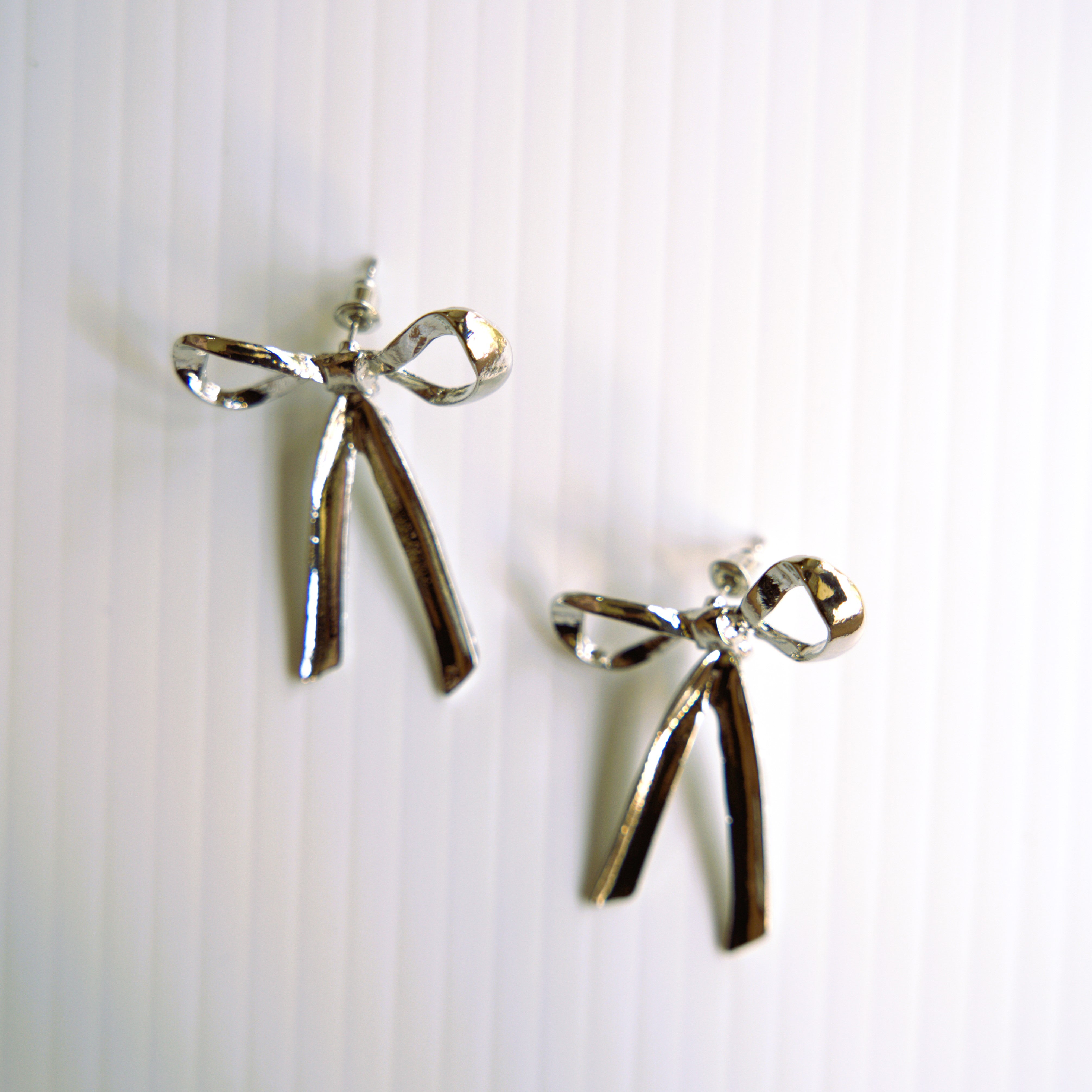 Grace Bow Stud Earrings