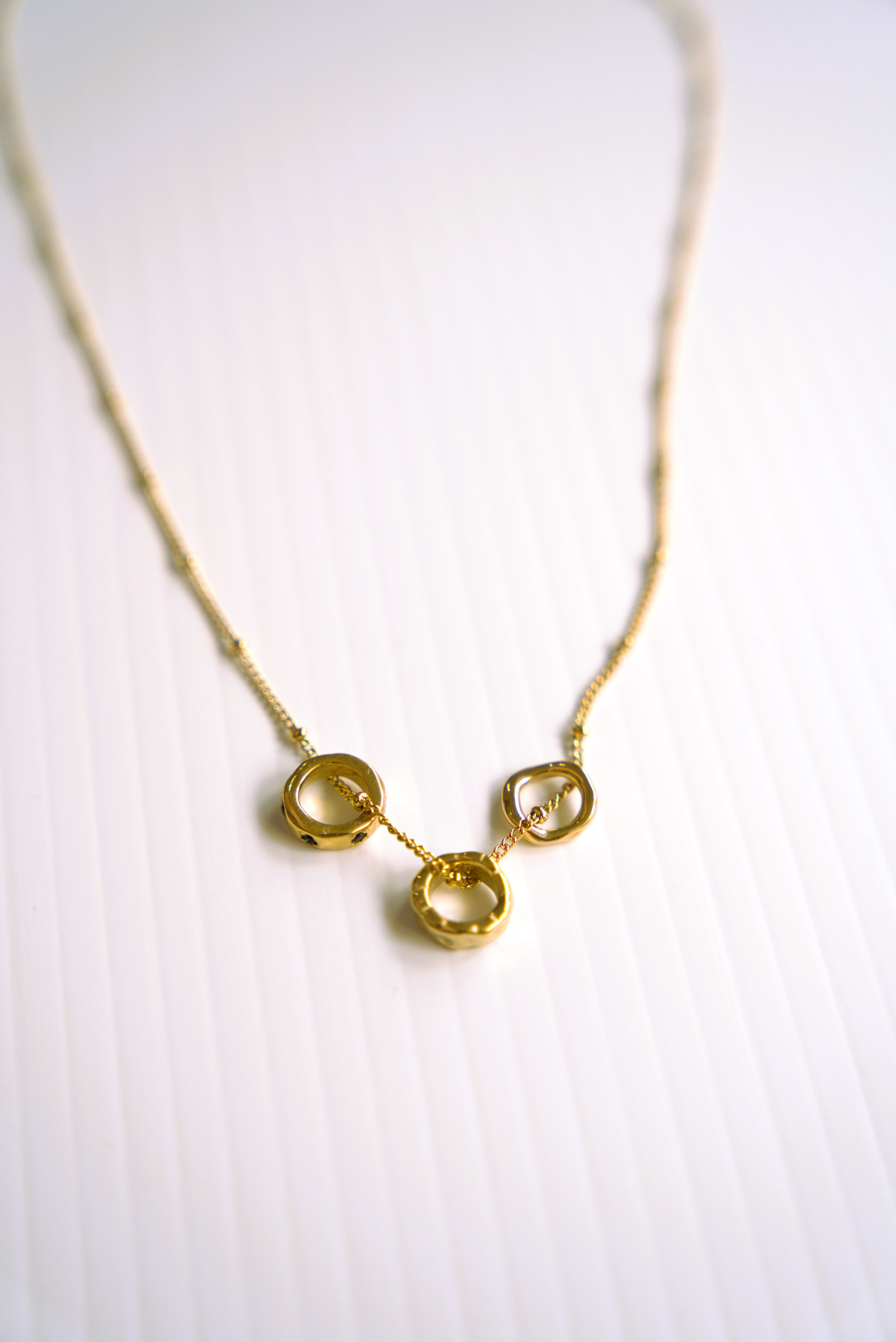 Charming Mini Rings Necklace