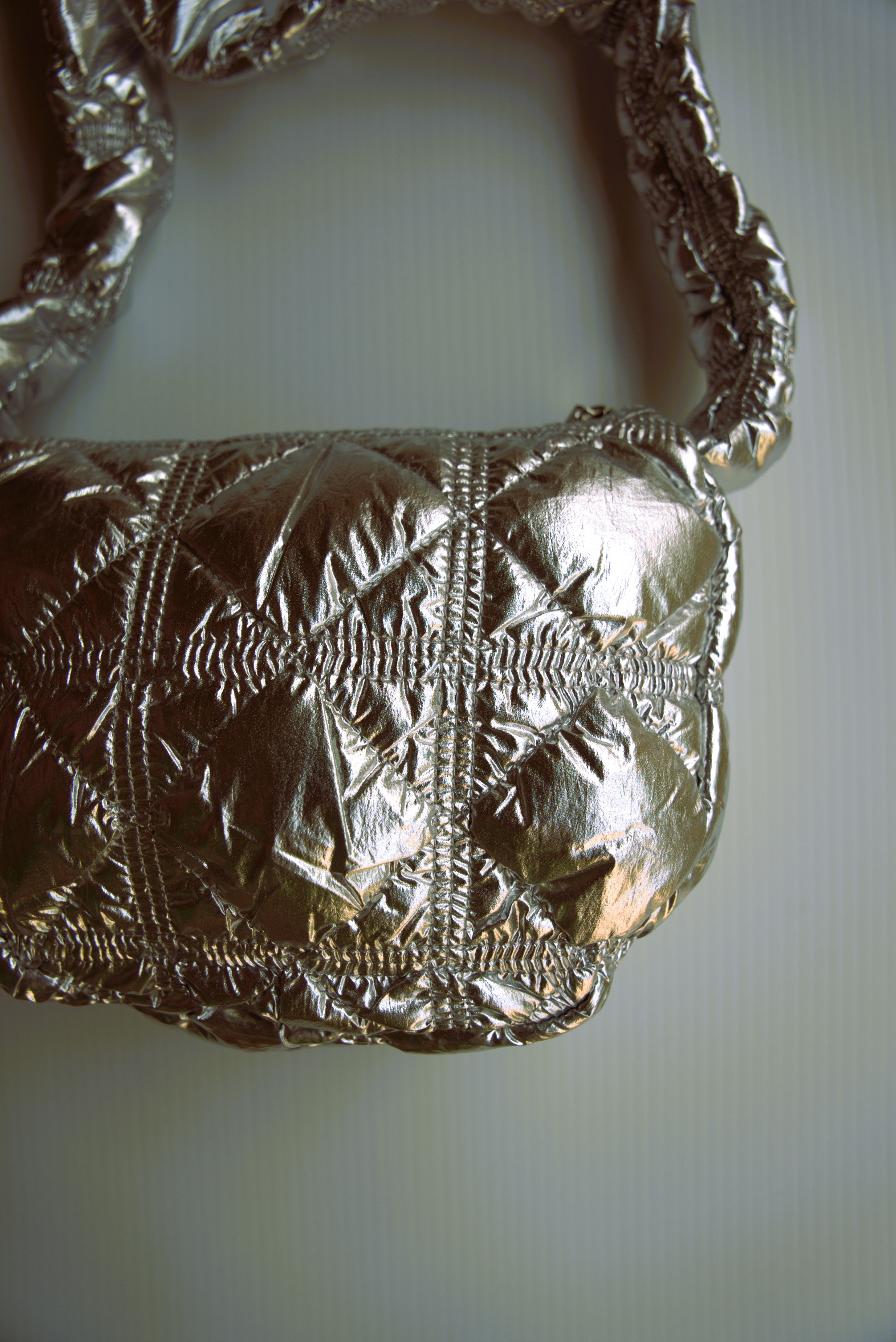 Metallic Padded Bag