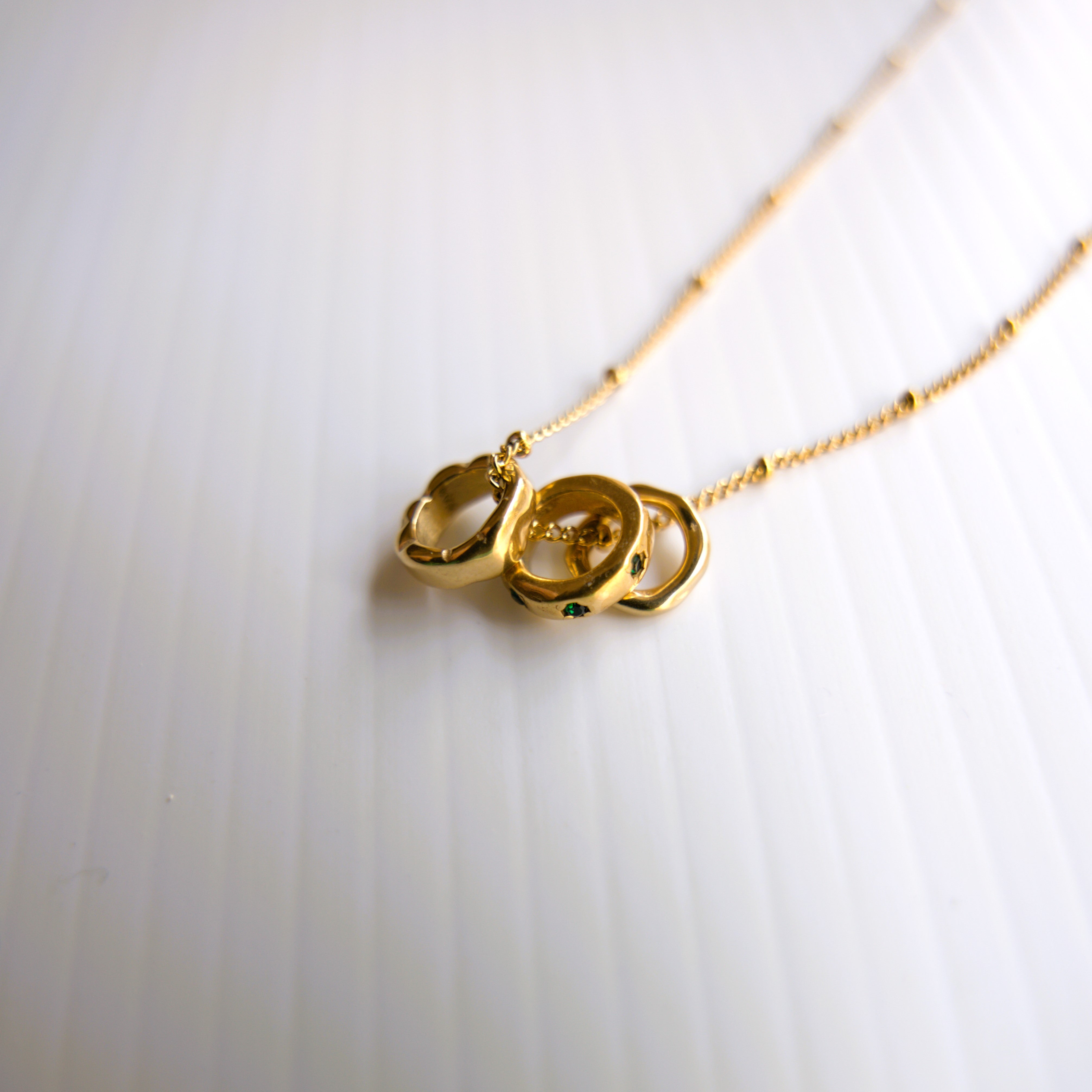 Charming Mini Rings Necklace