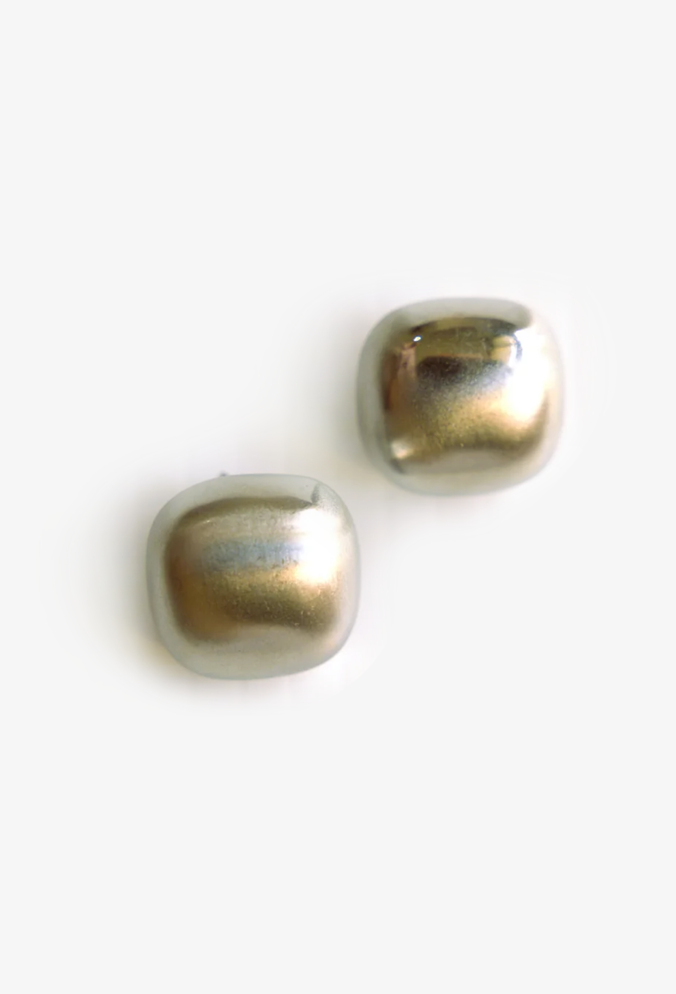 Golden Aura Stud Earrings