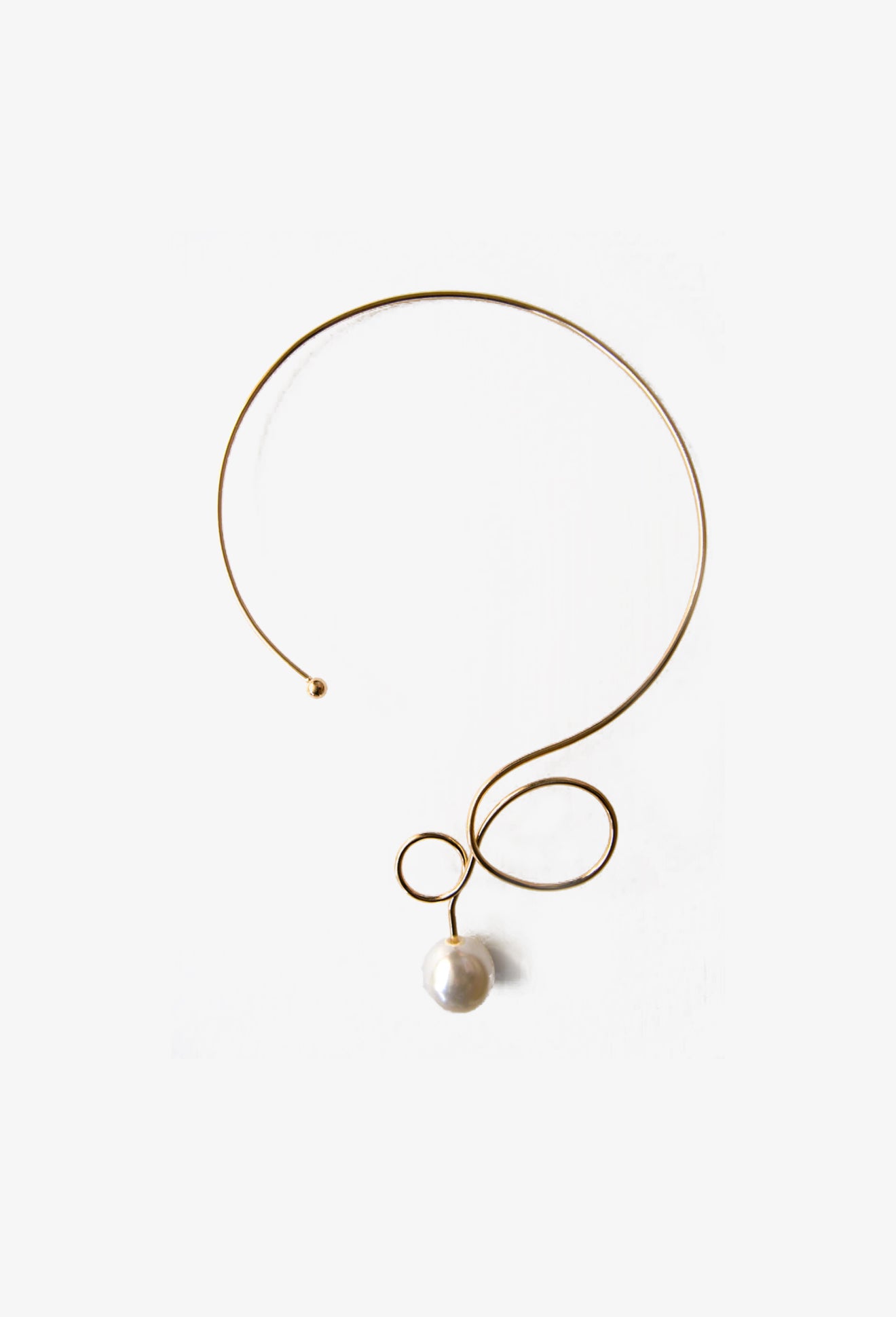 Serenity Pearl Drop Choker