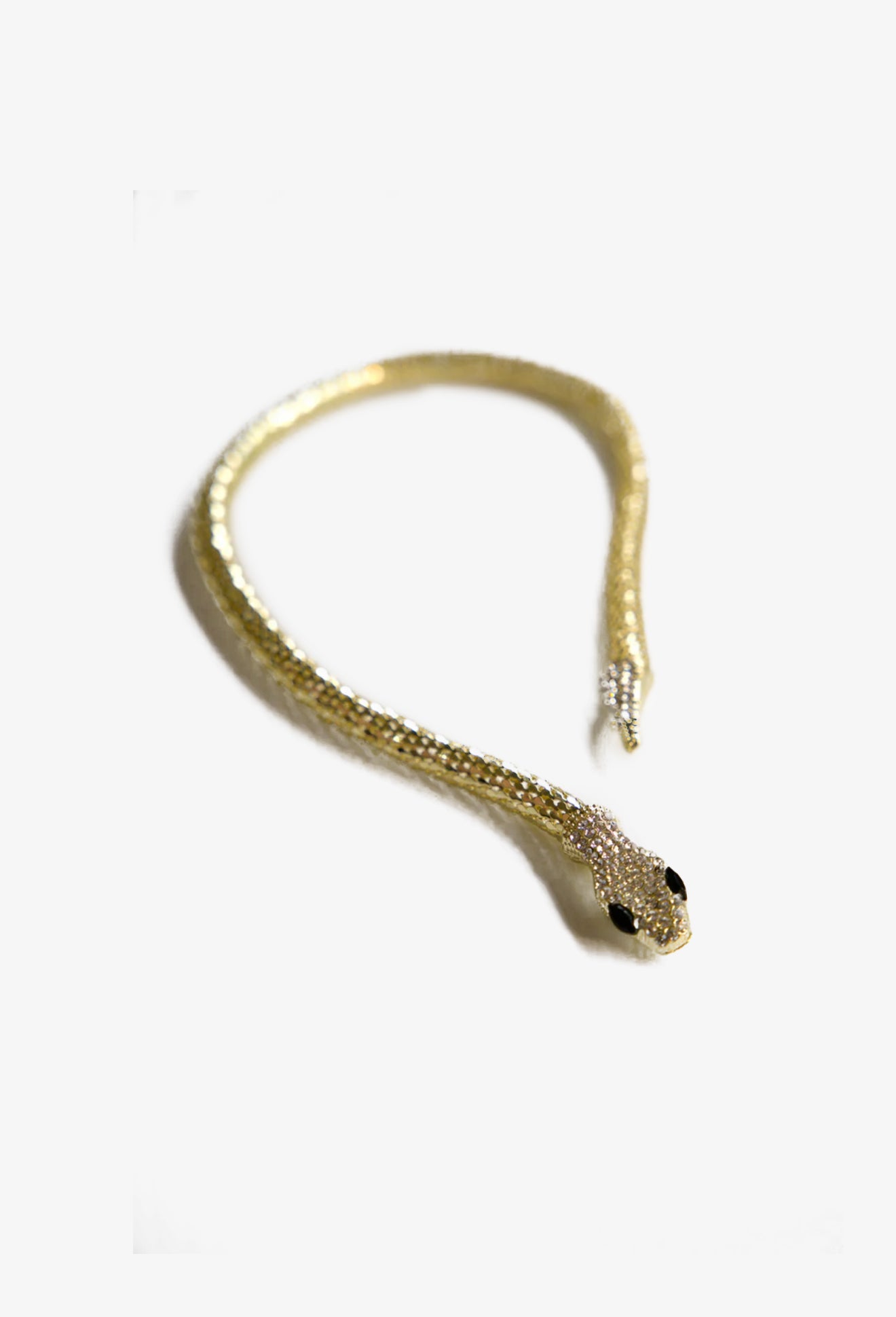 Serpent Glam Collar Necklace