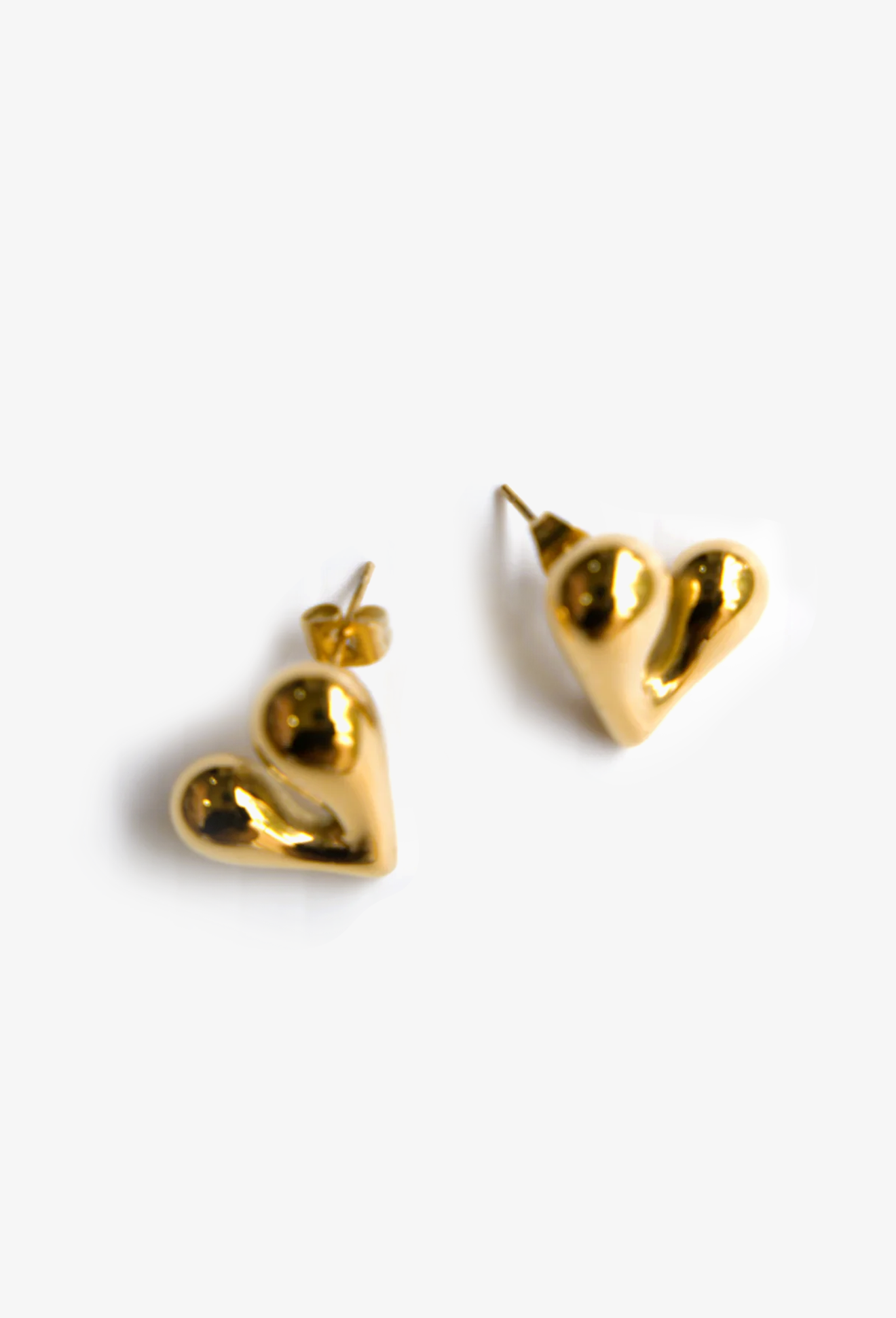Sweetheart Stud Earrings