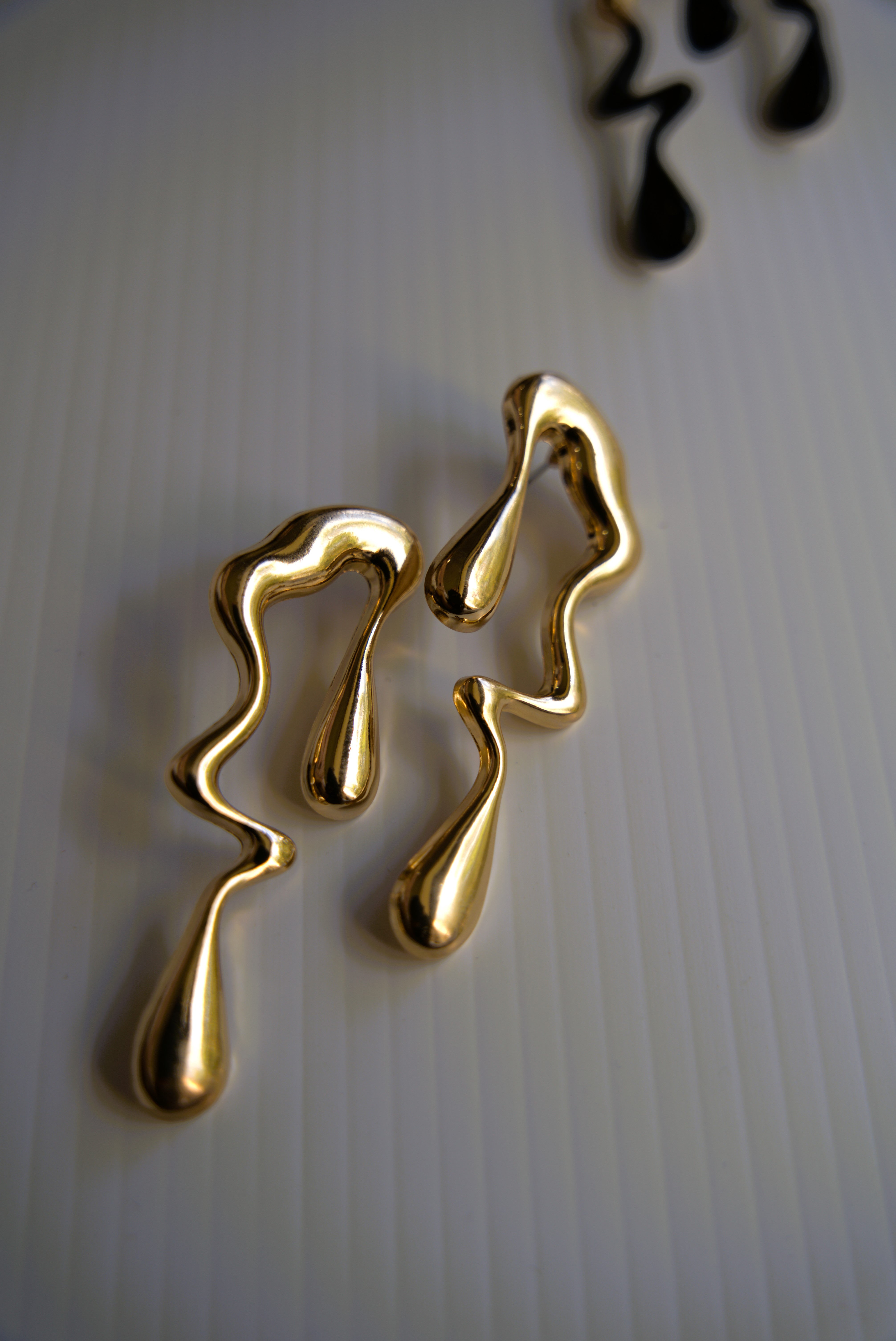Asymmetrical Waterdrop Earrings